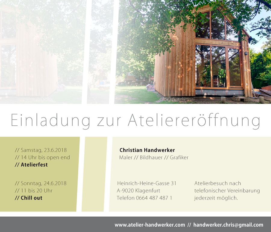 Ateliereröffnung